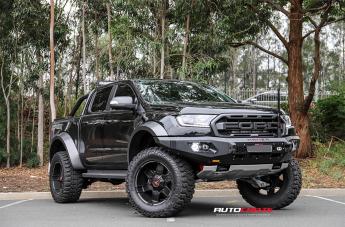 FORD RANGER RAPTOR AB811 SATIN BLACK GLOSS INSERTS
